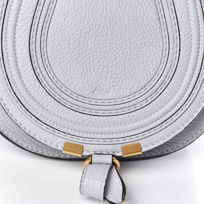 Chloe Calfskin Mini Marcie Round Crossbody Bag Airy Grey 10 of 10