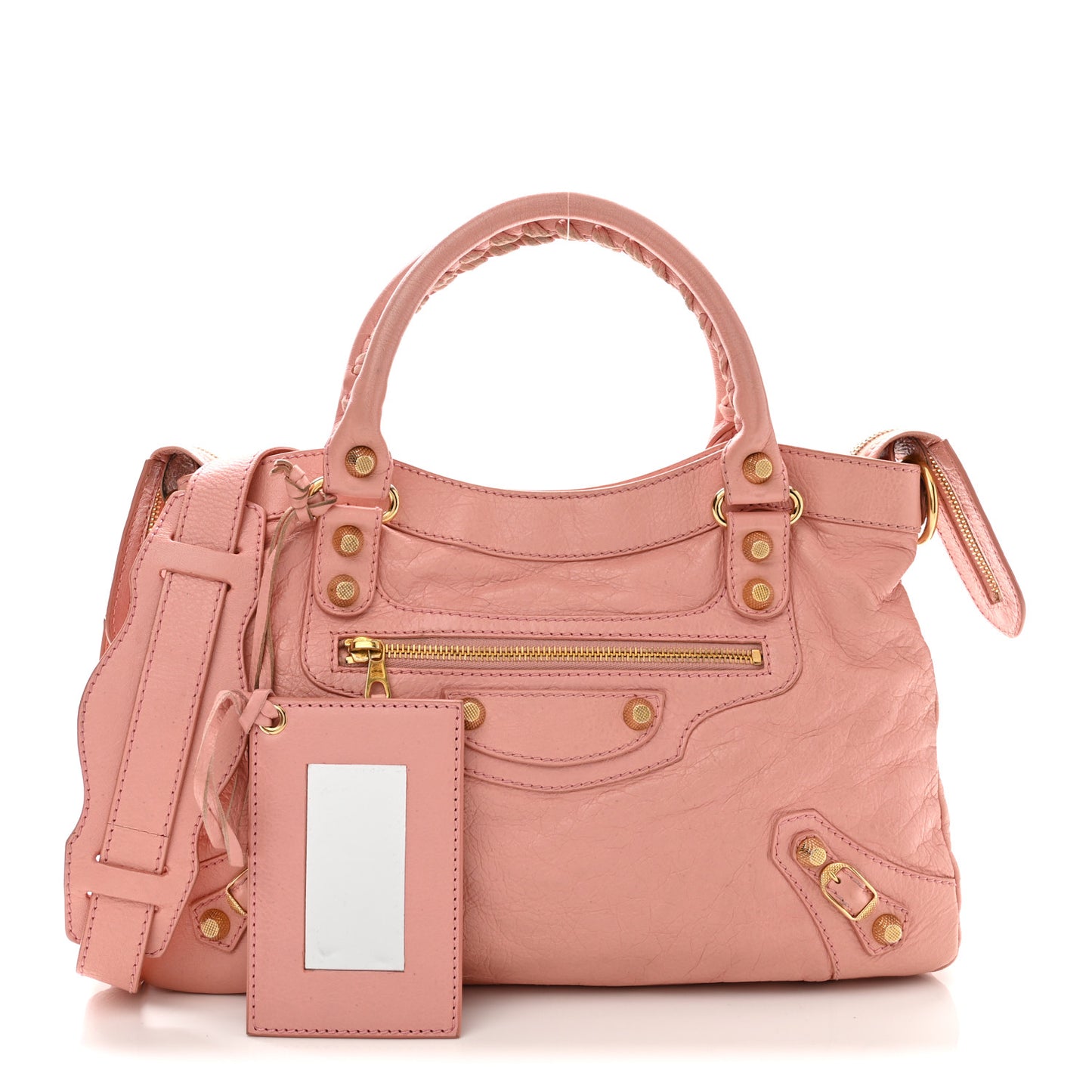 Agneau Giant 12 Gold Hardware Town Rose Peche