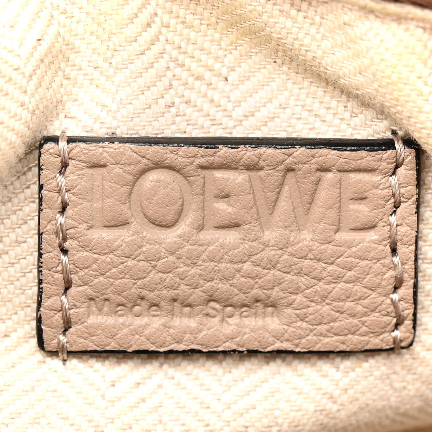 Loewe Calfskin Medium Puzzle Bag Light Oat 6 of 12