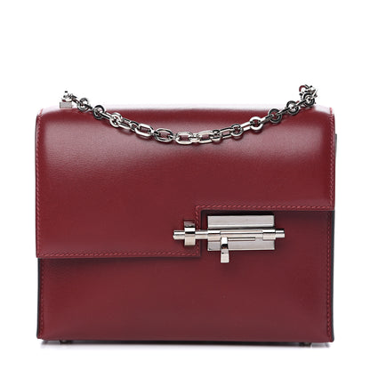 Hermes Tadelakt Mini Verrou Chaine Bag Rouge H 1 of 11