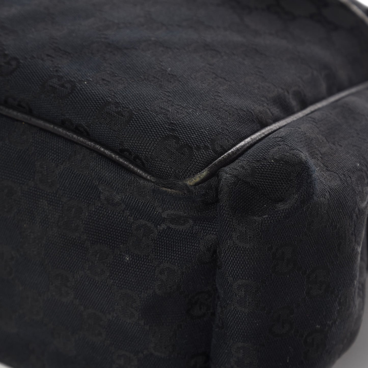 Monogram Large Diaper Bag Black