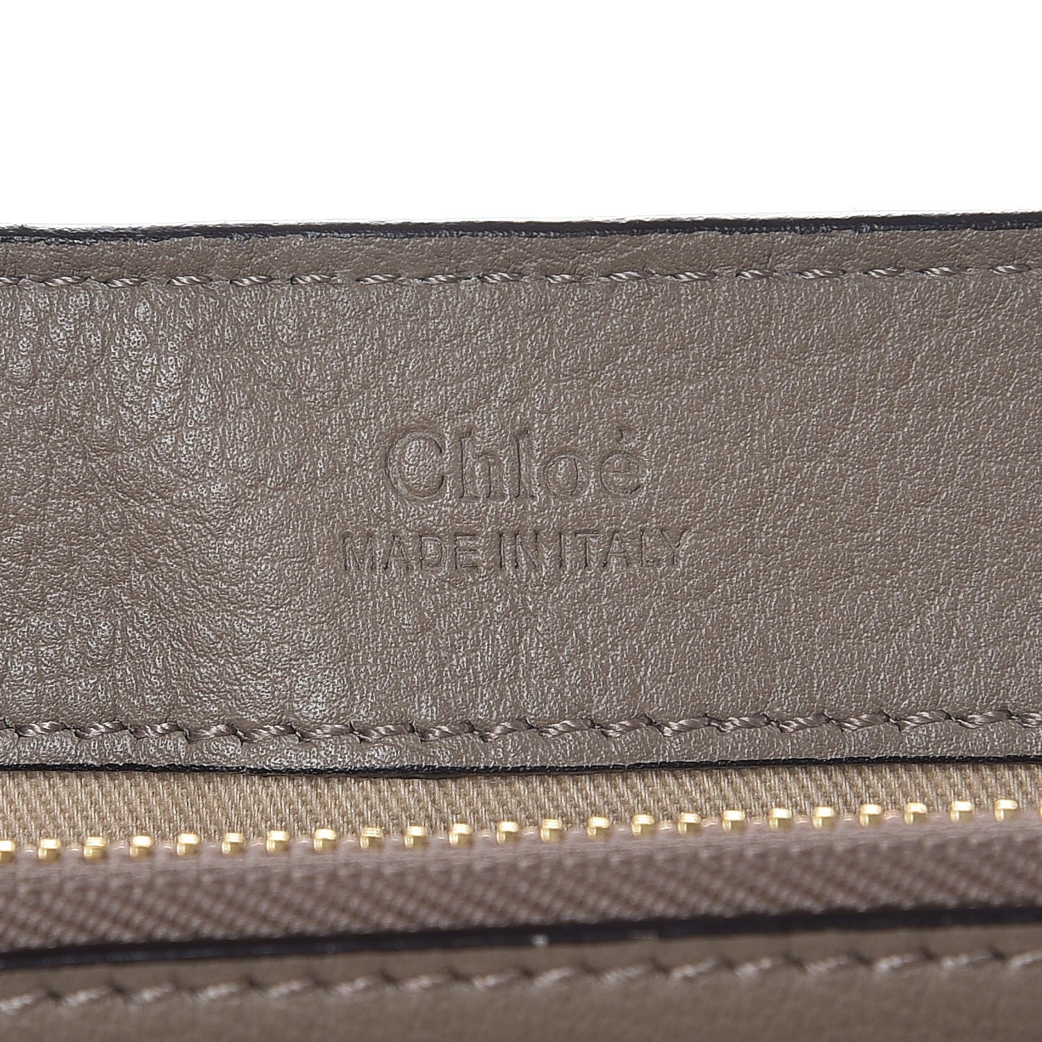 Chloe Calfskin Medium Faye Day Shoulder Bag Motty Grey 7 of 11