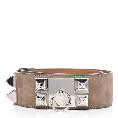 Hermes Taurillon Gaucho Collier De Chien CDC Belt 75 Muscade 2 of 5