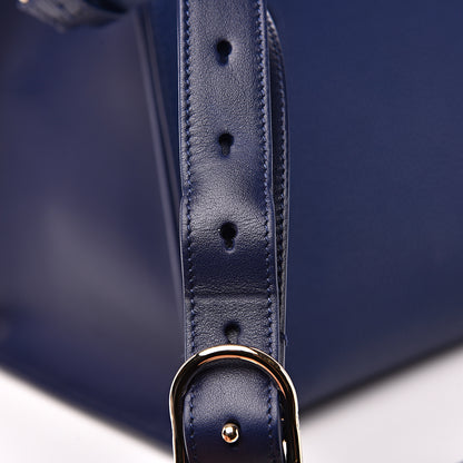 Christian Dior Bullcalf Large Diorever Flap Navy 9 of 13