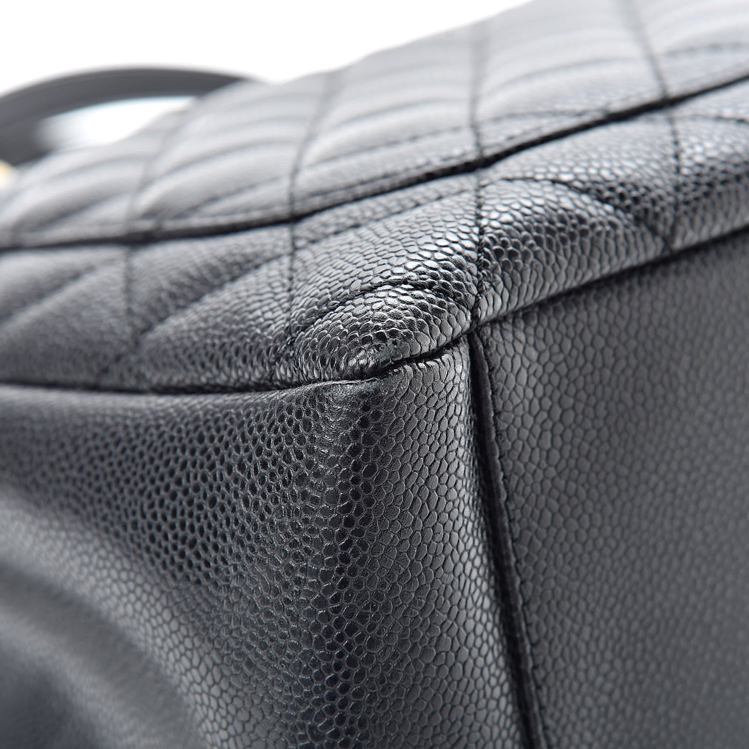 Chanel Caviar Quilted Grand Shopping Tote GST Black 11 of 11