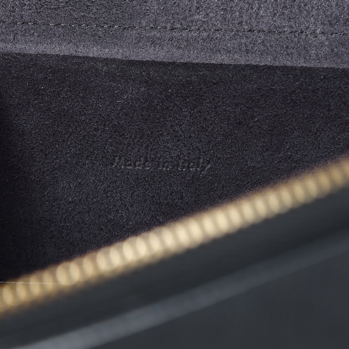 Baby Grained Calfskin Mini Belt Bag Black