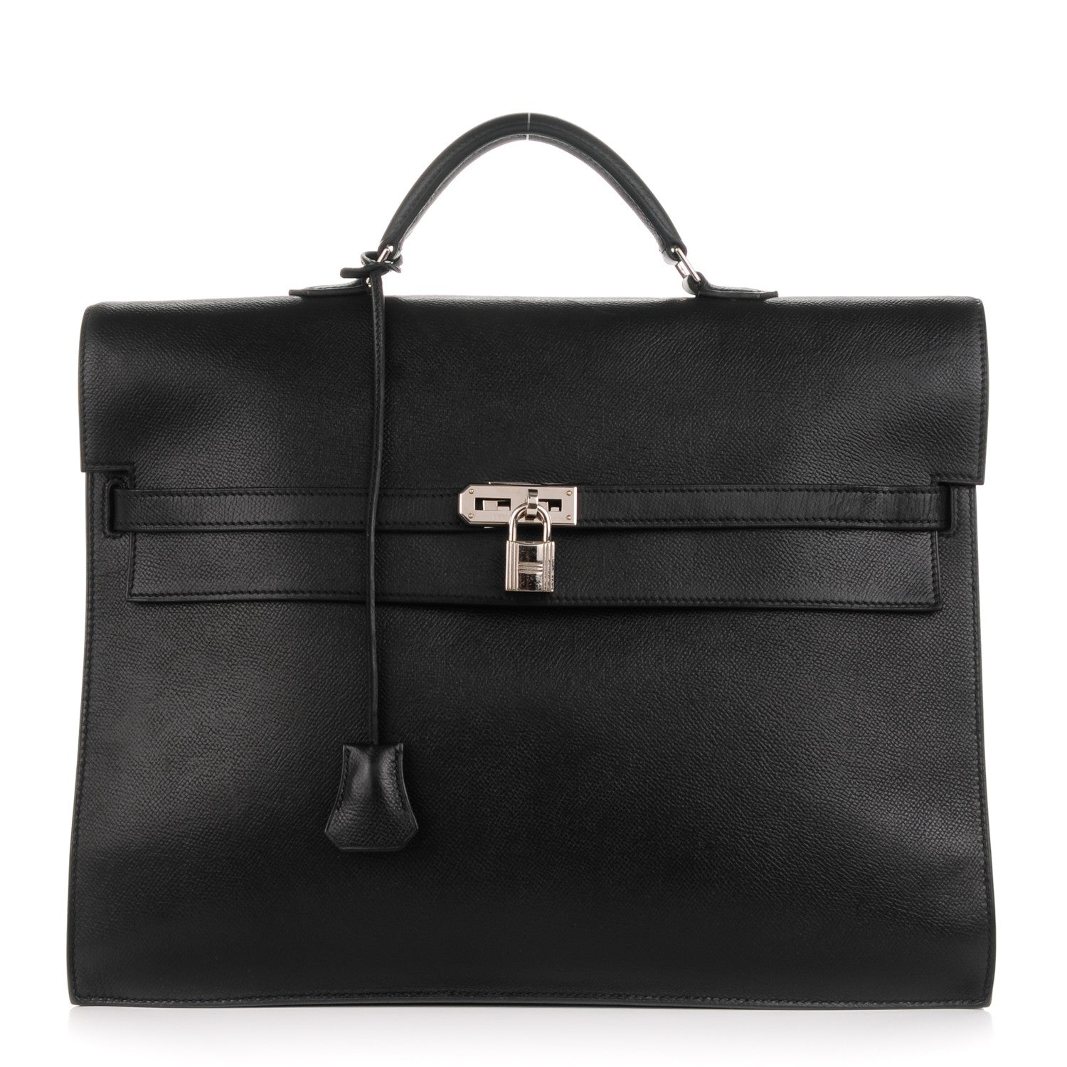 Hermes Epsom Kelly Depeche 38 Black 1 of 20