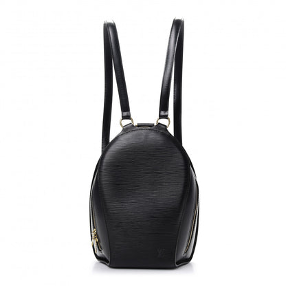Louis Vuitton Epi Mabillon Backpack Black 1 of 7