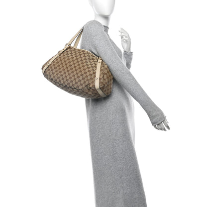 Gucci Monogram Medium Abbey Shoulder Bag Off White 2 of 12