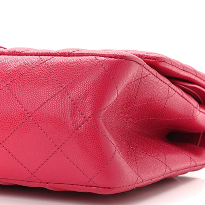 Chanel Caviar Chevron Quilted 2.55 Reissue 226 Flap Fuchsia 10 of 11