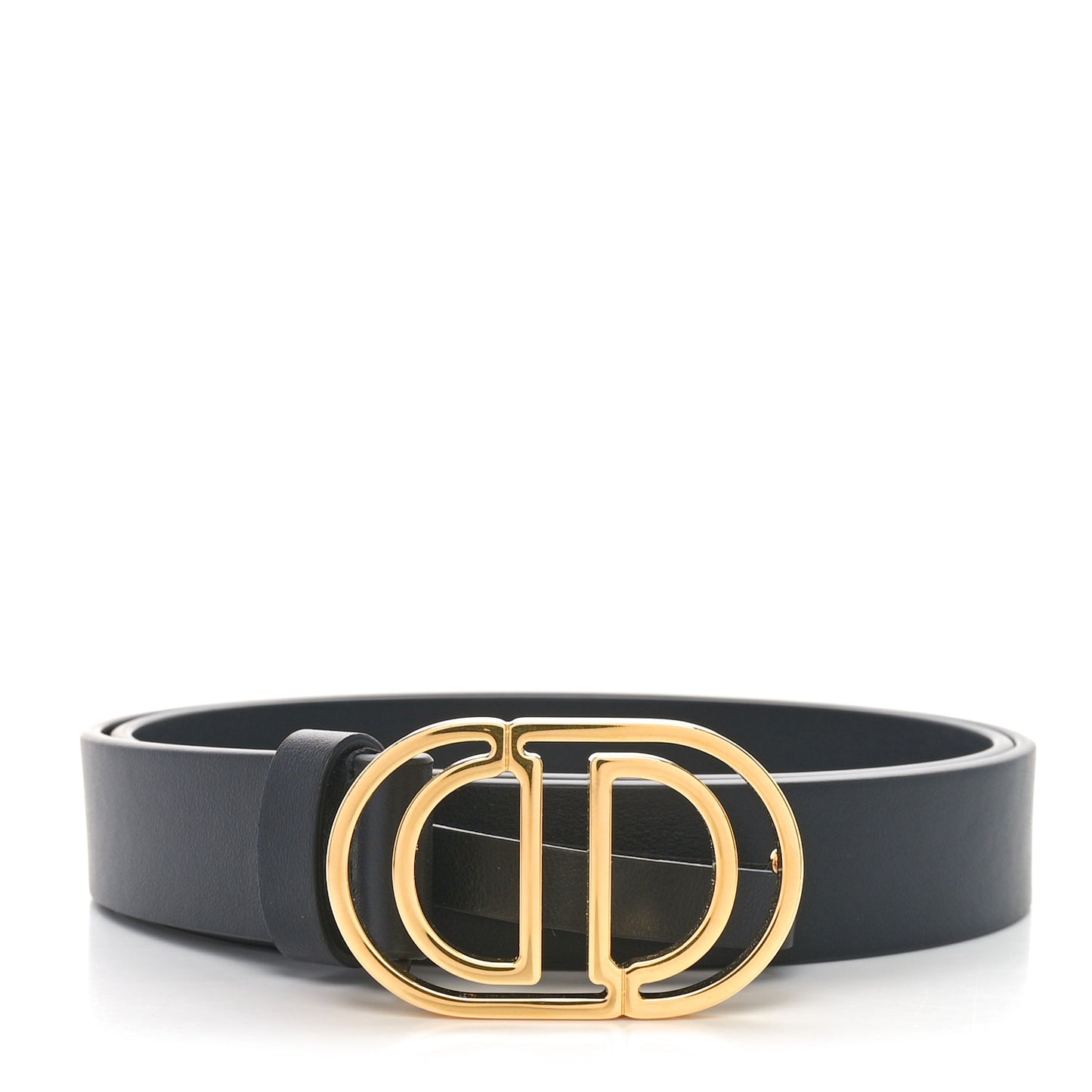 Calfskin 30 Montaigne Cut-Out CD Belt 80 32 Black