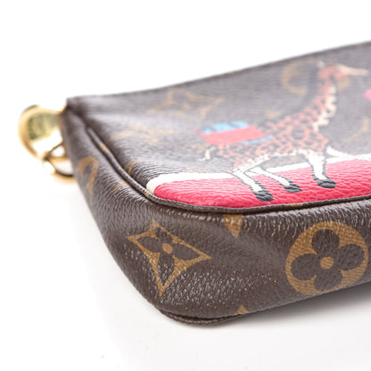 Louis Vuitton Monogram 2017 Christmas Animation Mini Pochette Accessories 8 of 9
