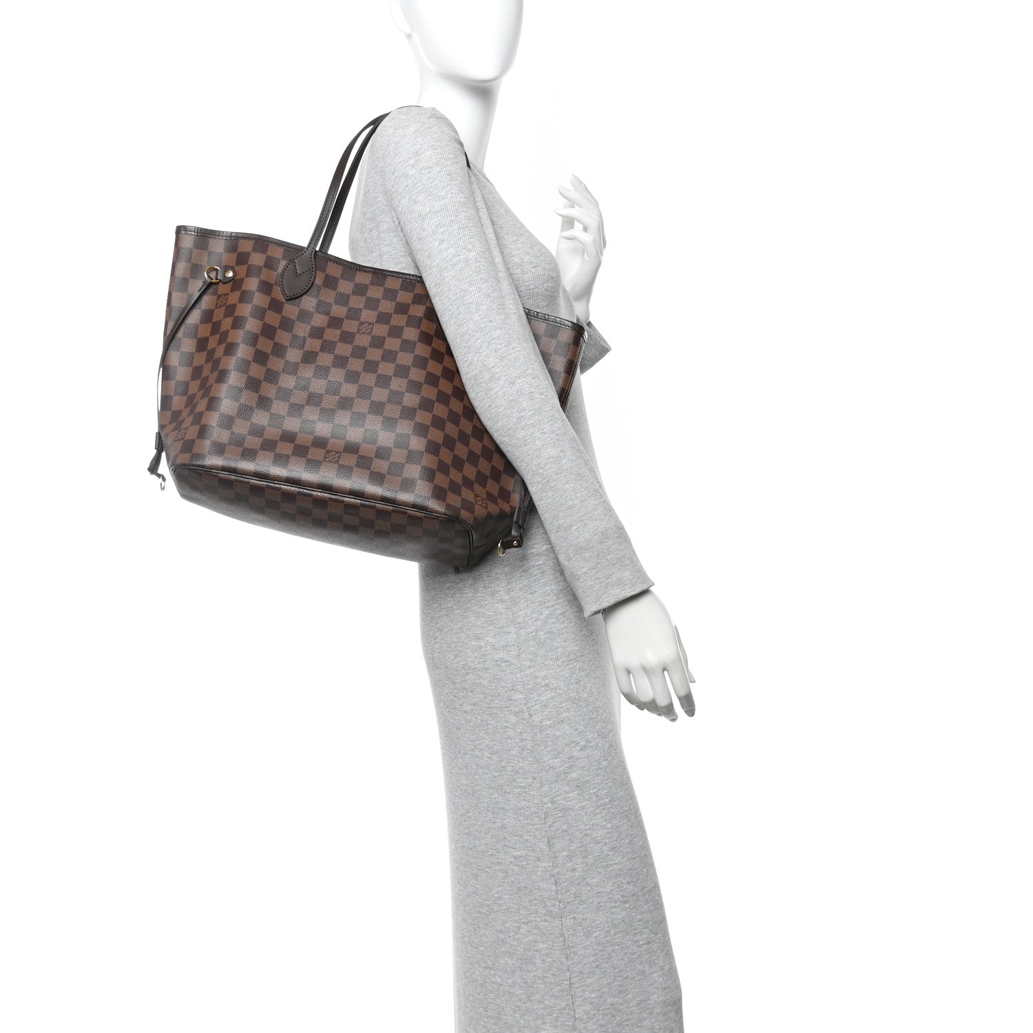Louis Vuitton Damier Ebene Neo Neverfull MM 2 of 9