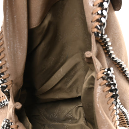 Stella McCartney Shaggy Deer Small Falabella Tote Taupe 4 of 9
