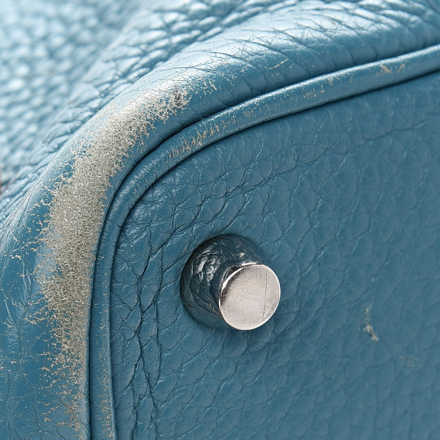Hermes Taurillon Clemence Picotin Lock 18 PM Blue Jean 6 of 14