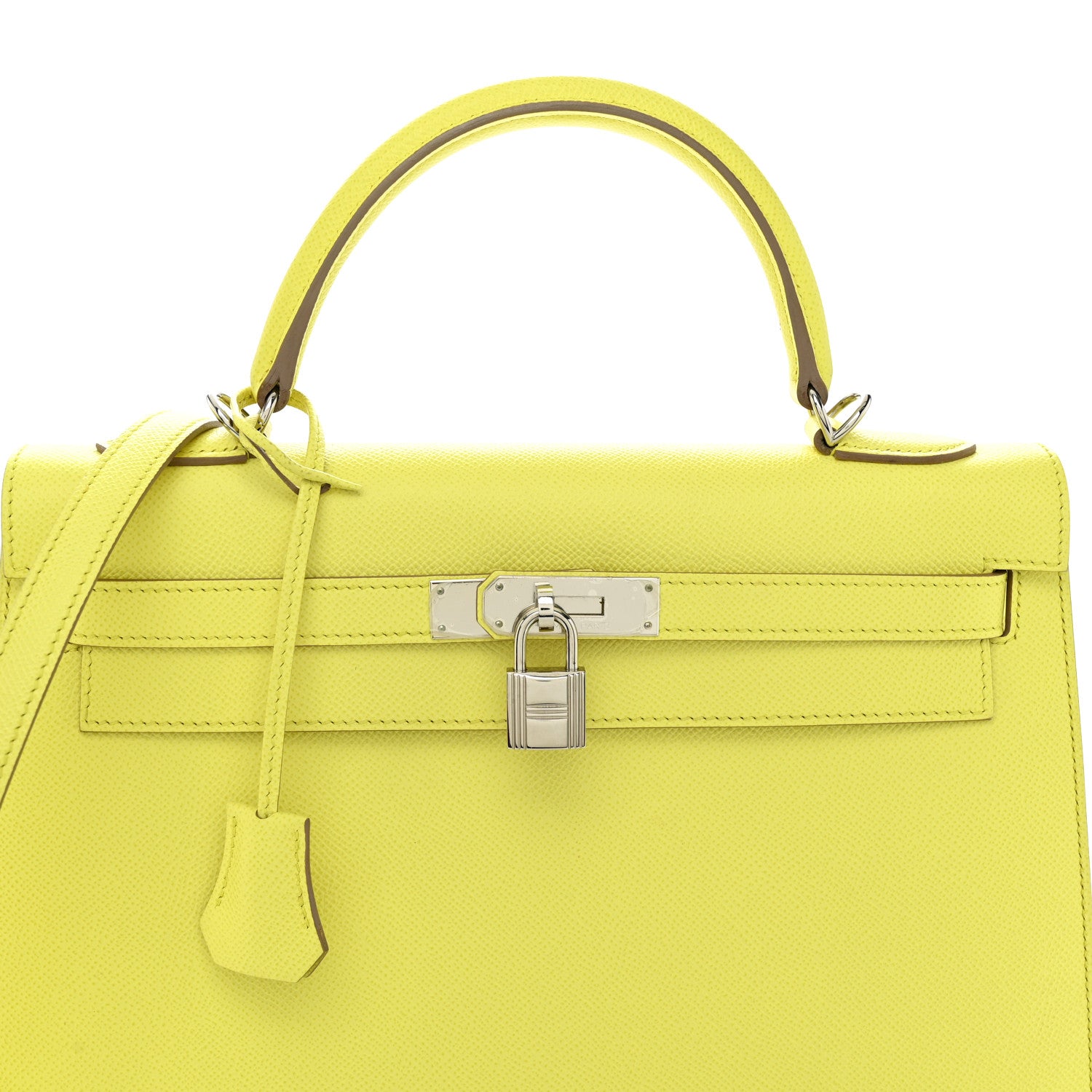 Hermes Epsom Kelly Sellier 32 Soufre 8 of 17