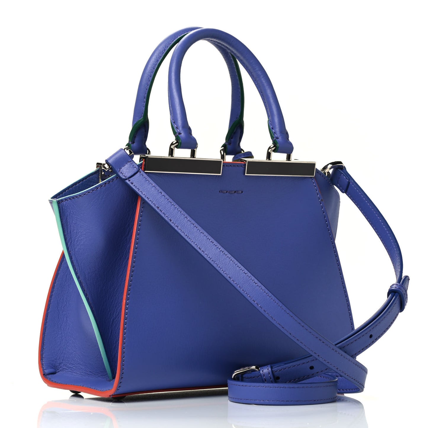 Vitello Dolce Mini 3jours Tote Viola Cassis
