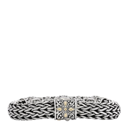 John Hardy Sterling Silver 18K Yellow Gold Citrine Jaisalmer Classic Chain Station Bracelet 2 of 4