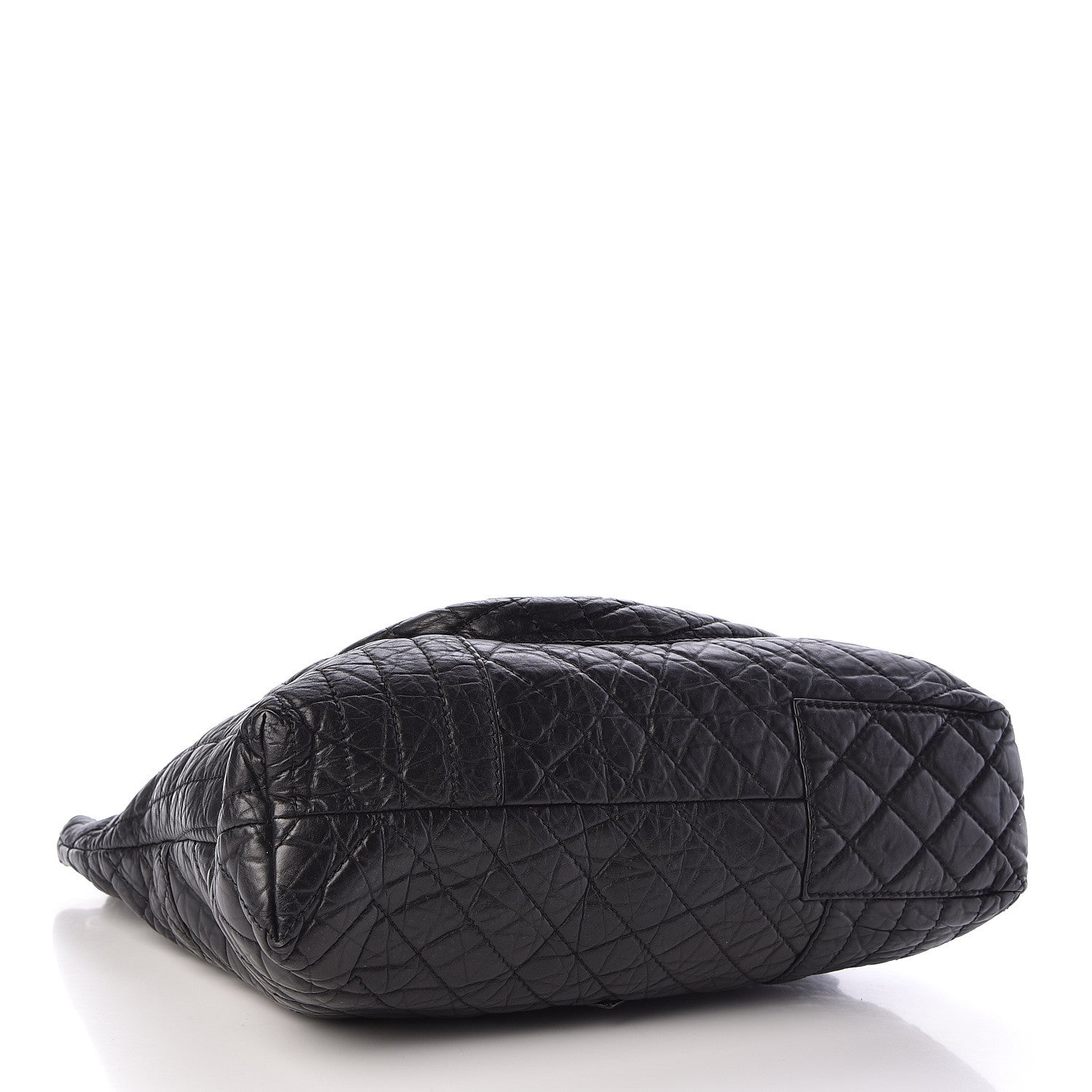 Chanel Aged Calfskin Karl's Cabas Tote Black 4 of 10