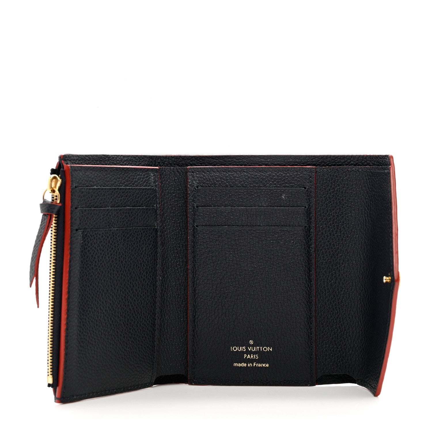 Louis Vuitton Empreinte Victorine Wallet Marine Rouge 6 of 8