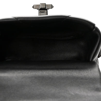 Valentino Garavani Nappa Monochrome Mini Roman Stud The Shoulder Bag Black 5 of 9