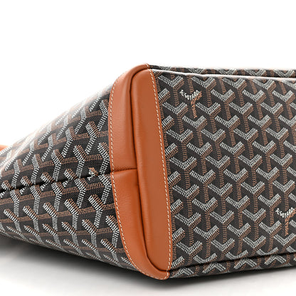 Goyard Goyardine Artois MM Black Gold 9 of 10