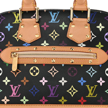 Louis Vuitton LOUIS VUITTON Monogram Multicolor Alma Black 8 of 14