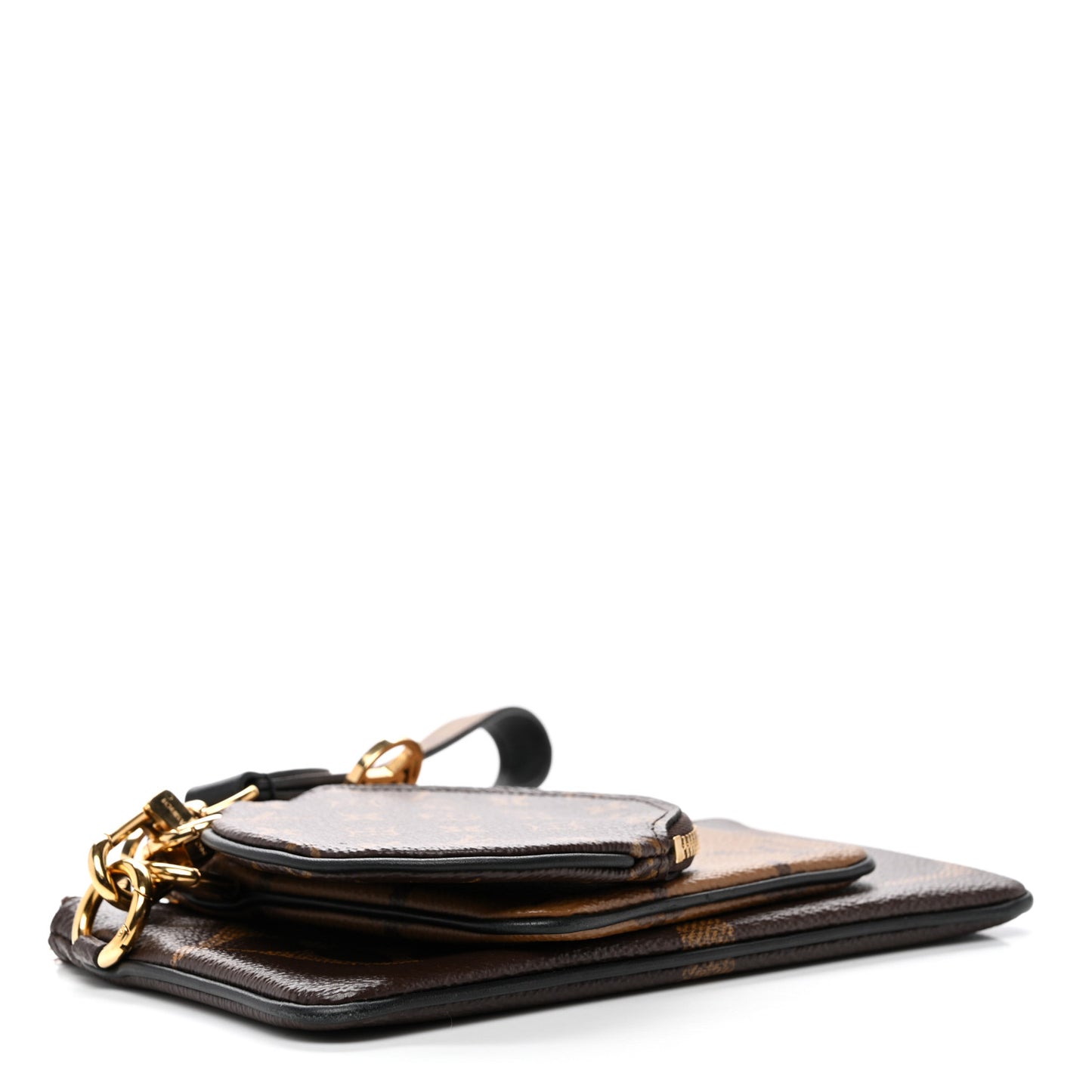Reverse Monogram Giant Trio Pouch