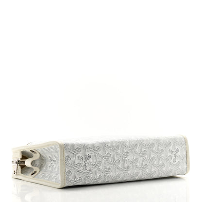 Goyard Goyardine Jouvence MM Toiletry Pouch White 4 of 11