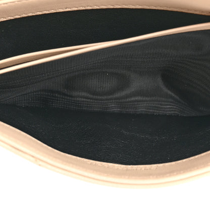 Saint Laurent Lambskin Y Quilted Monogram Large Loulou Flap Wallet Nude Powder 5 of 16