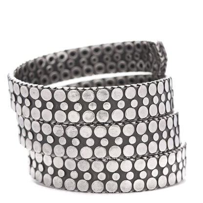 John Hardy Sterling Silver Dot Triple Coil Bracelet M 3 of 5