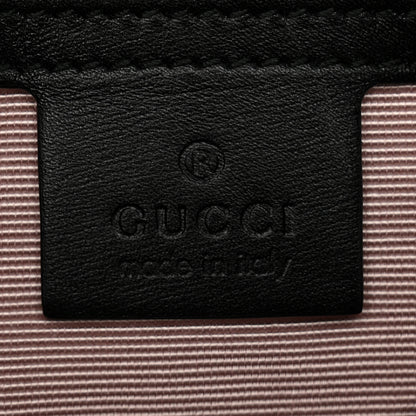 Gucci Vitello Palmellato Lux Small Arli Flap Shoulder Bag Black 5 of 9