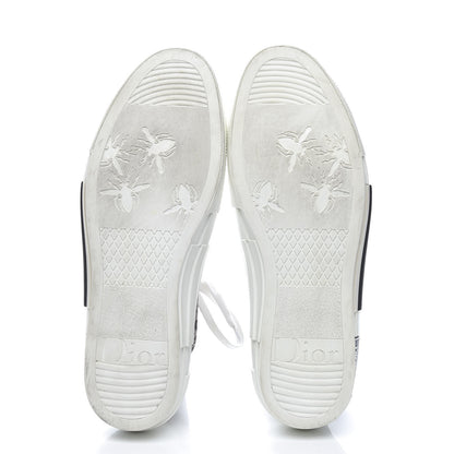 Christian Dior Canvas Leopard Print Mens B23 High Top Sneakers 45 White 6 of 10