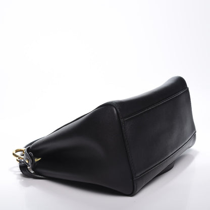 Fendi Nappa Mini Peekaboo Iconic Satchel Black 3 of 11