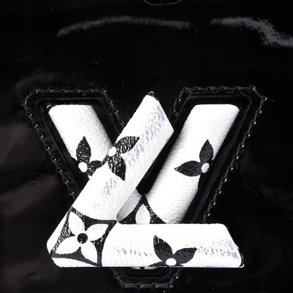 Louis Vuitton Patent Monogram Twist Shoulder Bag PM Black 8 of 9