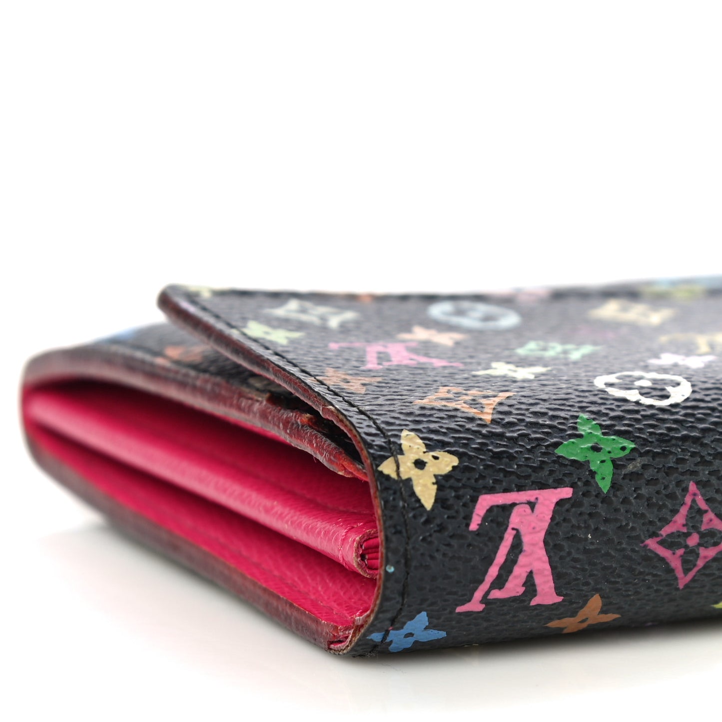 Monogram Multicolor Sarah Wallet Black Grenade
