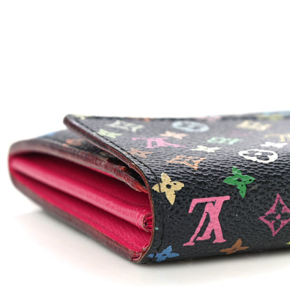 Louis Vuitton Monogram Multicolor Sarah Wallet Black Grenade 13 of 23