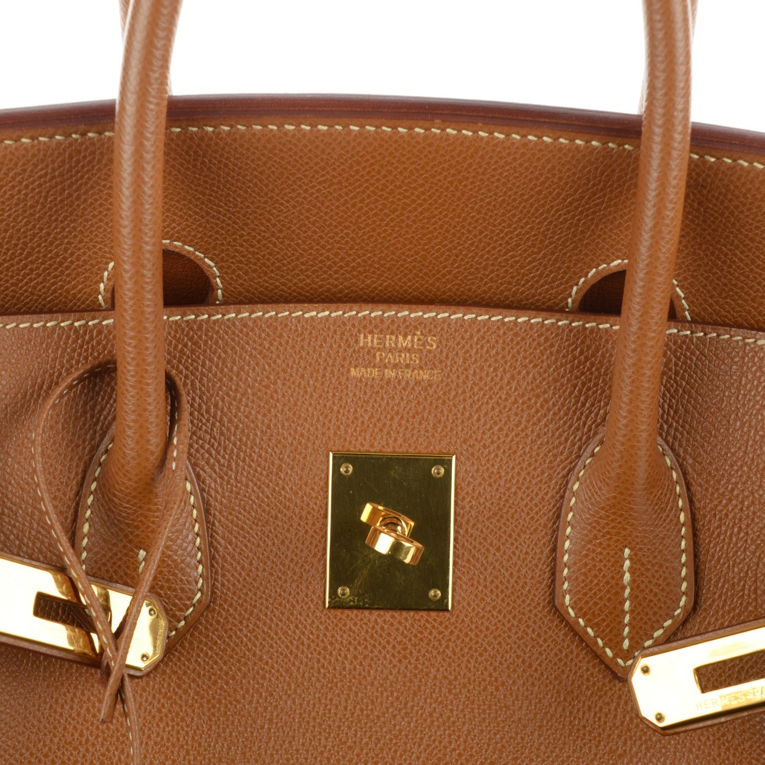 Hermes Courchevel Birkin 35 Gold 8 of 20
