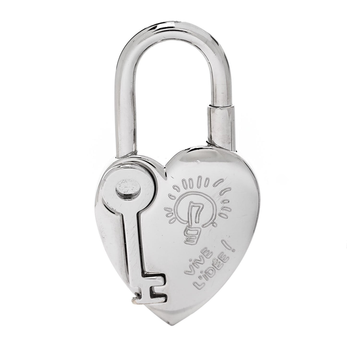 Palladium Annee De La Fantaisie Heart Cadena Lock