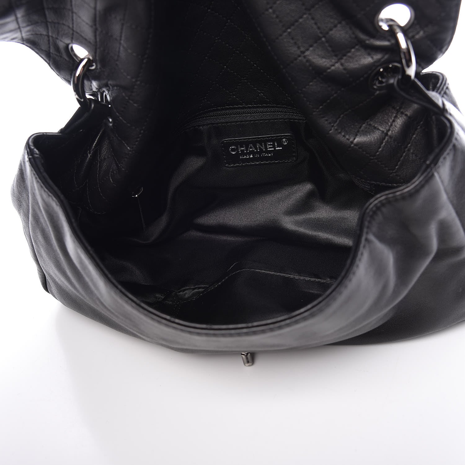 Chanel Lambskin Medium Soft and Chain Flap Black 5 of 10