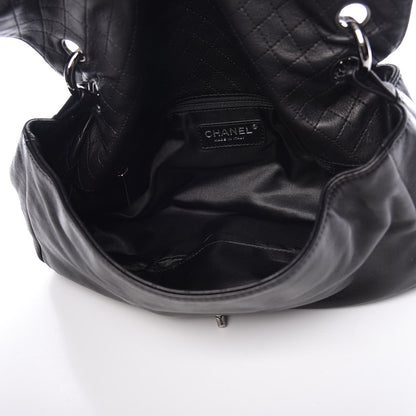 Chanel Lambskin Medium Soft and Chain Flap Black 5 of 10