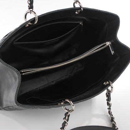 Chanel Caviar Quilted XL Grand Shopping Tote GST Black 7 of 7