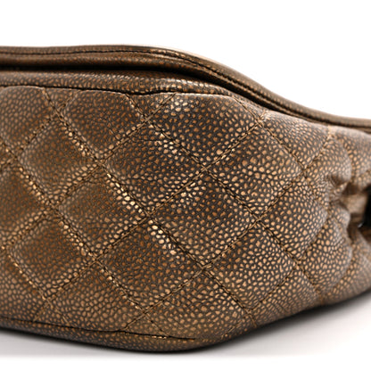Chanel Metallic Caviar Medium Timeless CC Flap Bronze 10 of 10
