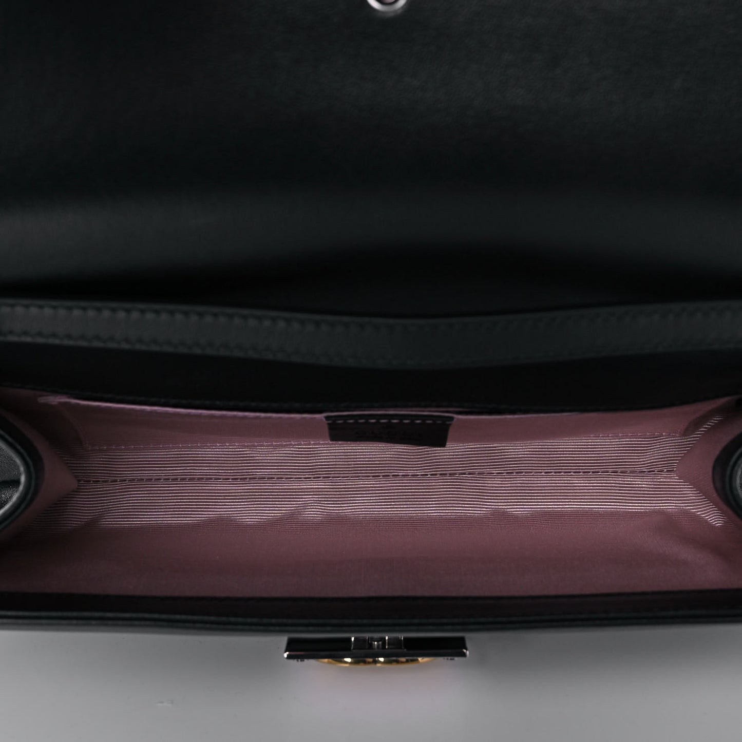 Lambskin Linea Matisse Shoulder Bag Black