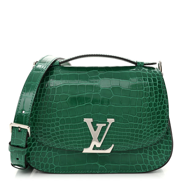 ルイヴィトン アンソリッド Louis Vuitton Shiny Alligator Vivienne NM Green 1716626 – FASHIONPHILE