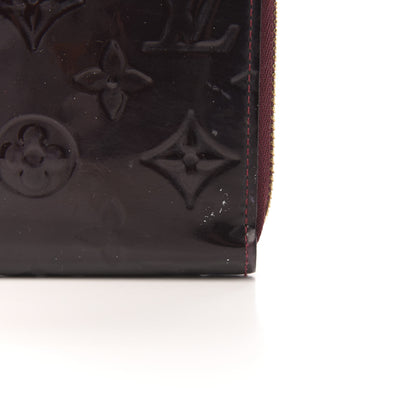 Louis Vuitton Vernis Zippy Wallet Amarante 9 of 10