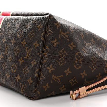 Louis Vuitton Monogram My LV Heritage Neverfull GM Fuchsia White 11 of 11