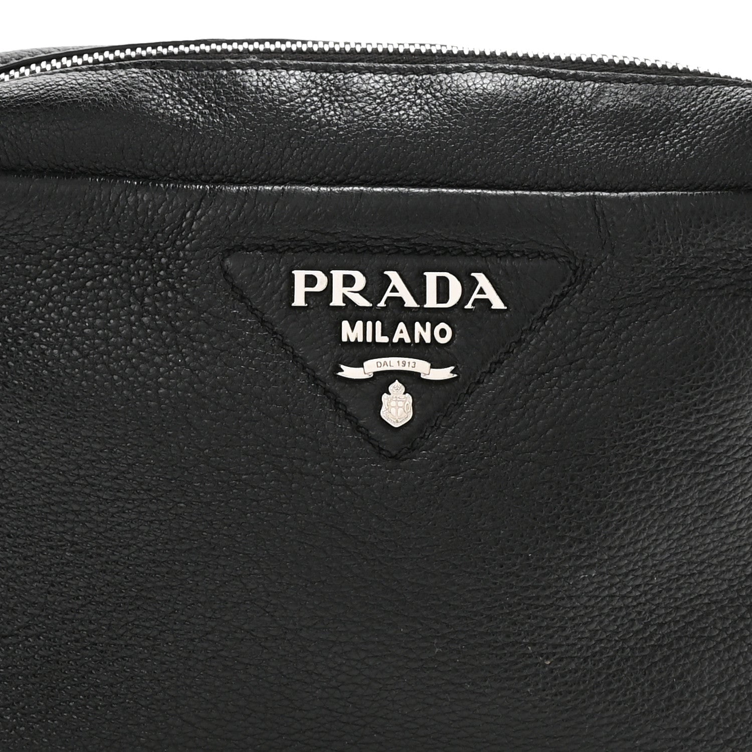 Prada Vitello Daino Crossbody Black 6 of 9