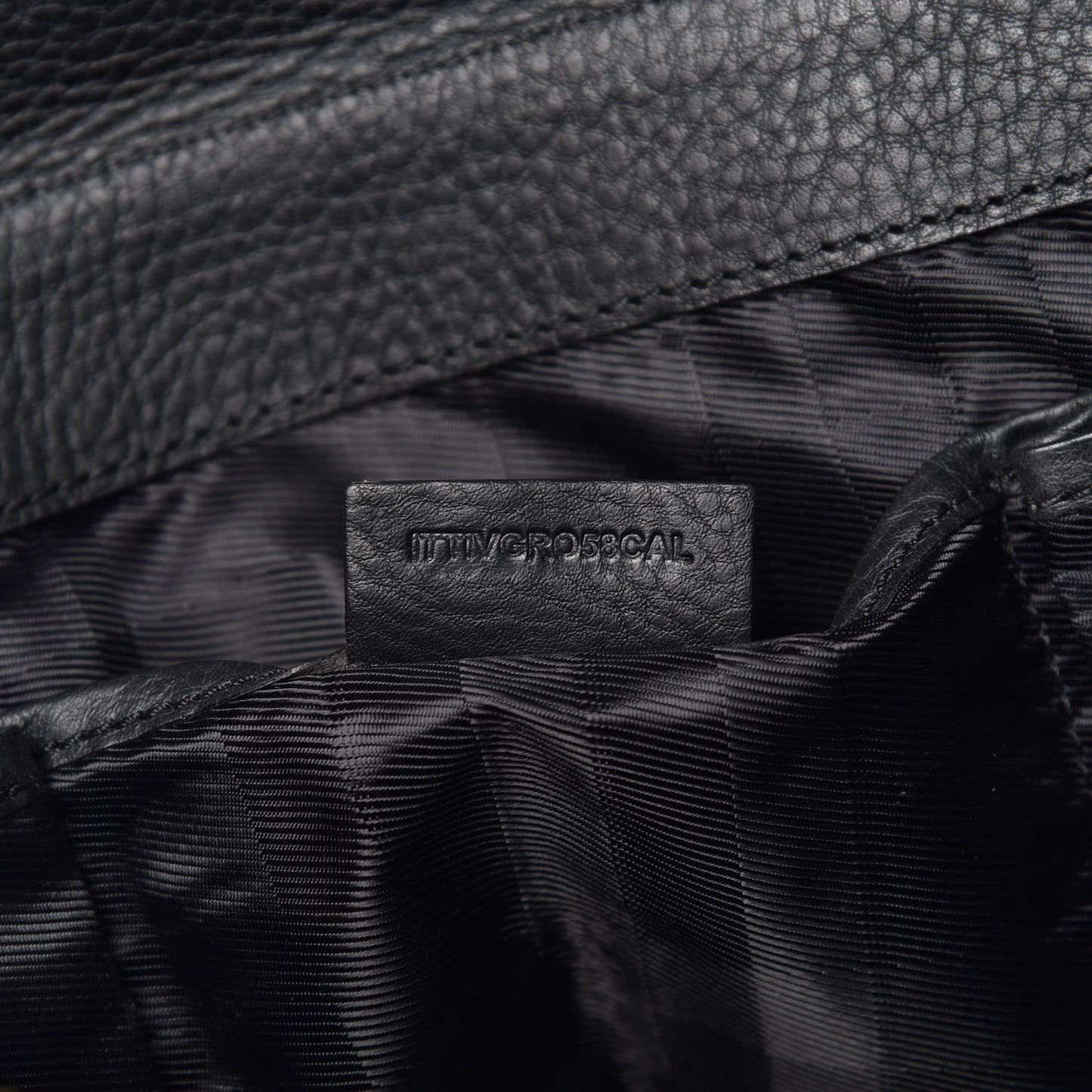 House Check Quilted Large Manor Tote Black