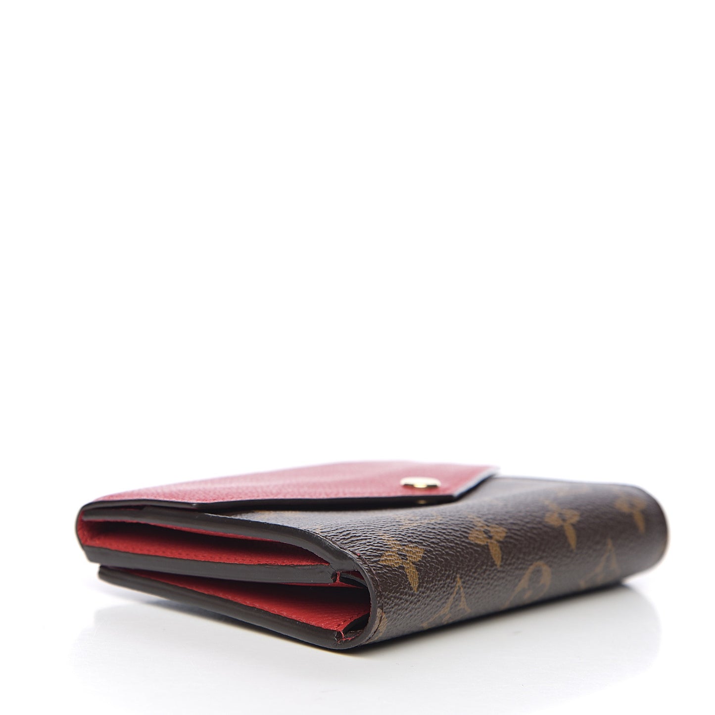 Monogram Pallas Compact Wallet Cherry
